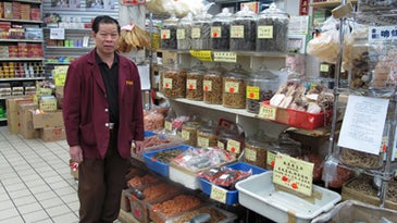 Postcard: Po Wing Hong Food Market