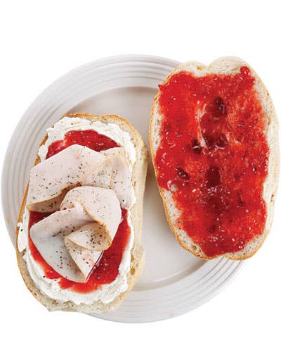 Elena Ruz (Cuban Turkey Tea Sandwich)