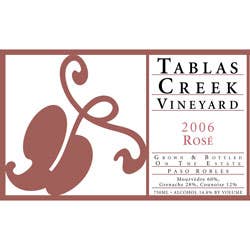 Tablas Creek, Paso Robles (California) Rosé 2006