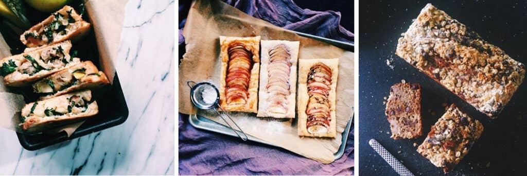 browned butter apple tarts