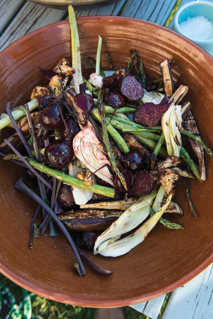 Grilled Vegetable Salad (Sallad på Rostade Grönsaker)