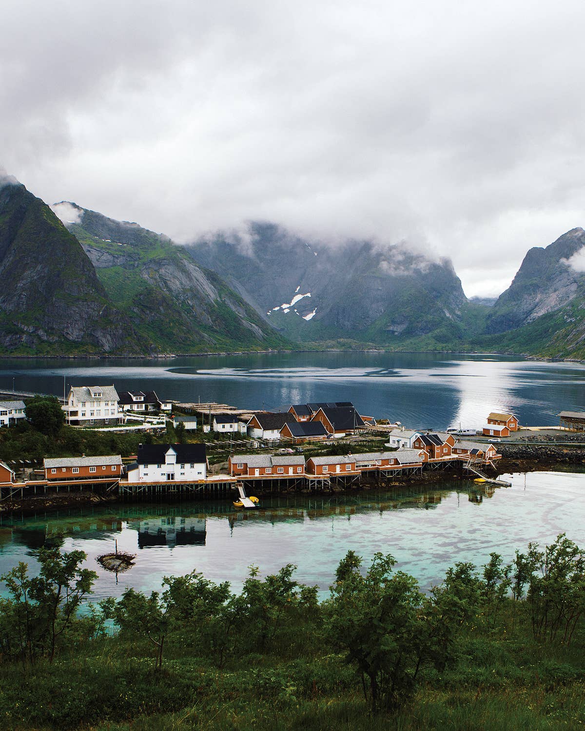 The remote archipelago of the Lofoten Islands, Norway
