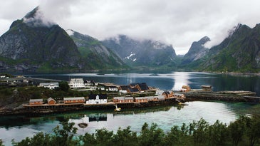 The remote archipelago of the Lofoten Islands, Norway