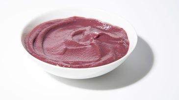 Shallot and Red Wine Purée