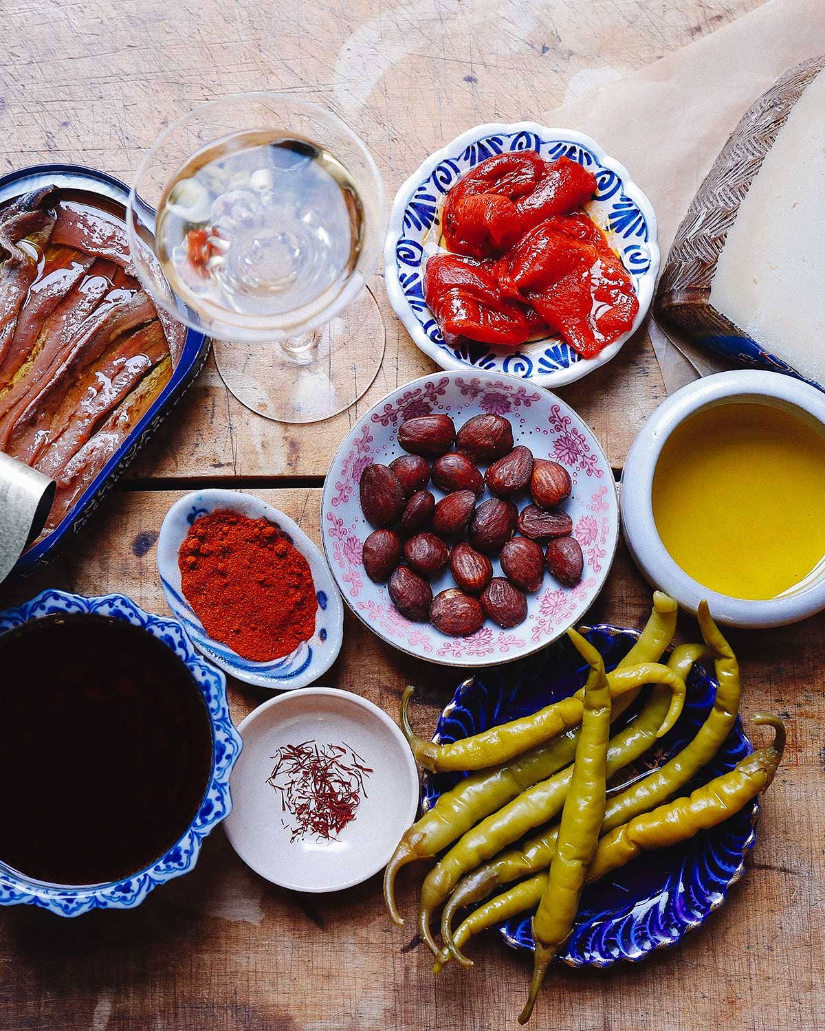 Traditional Spanish ingredients