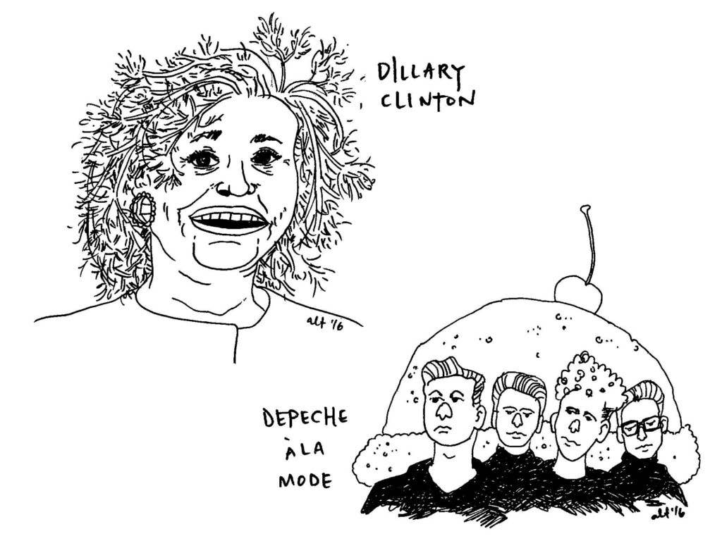 Dillary Clinton | Depeche a la Mode