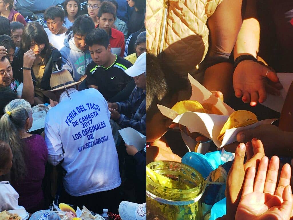 tacos de canasta