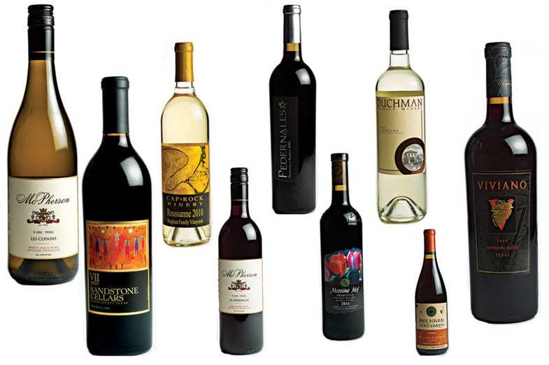 9 Great Texas Hills and Plains Wines Saveur