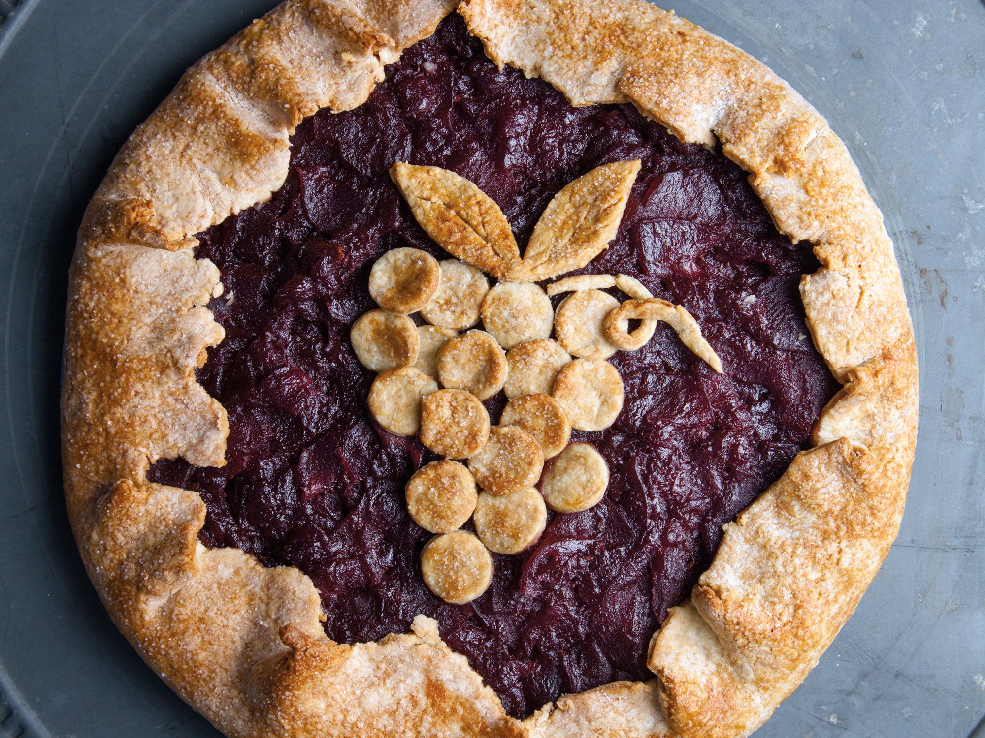 Torta di Sant'Antonio (AppleRed Wine Tart) Saveur