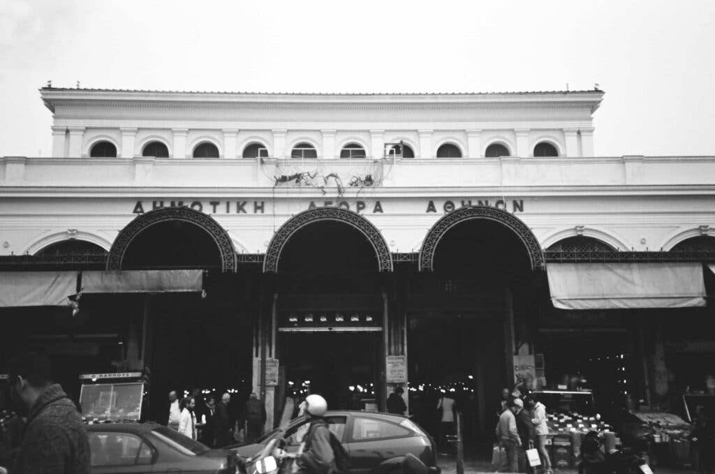 You could spend an entire day just perusing the produce in Athens' Central Market.