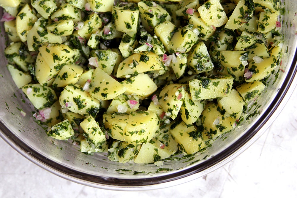 Moroccan Potato Salad