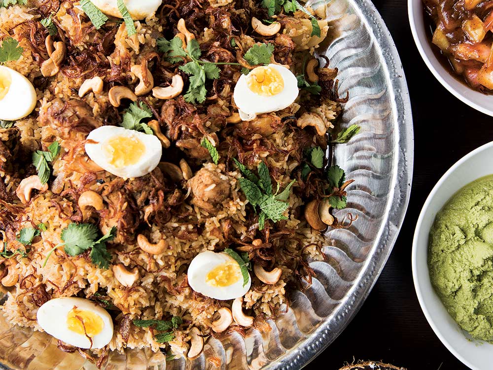 Sri Lankan Chicken Biriyani Saveur