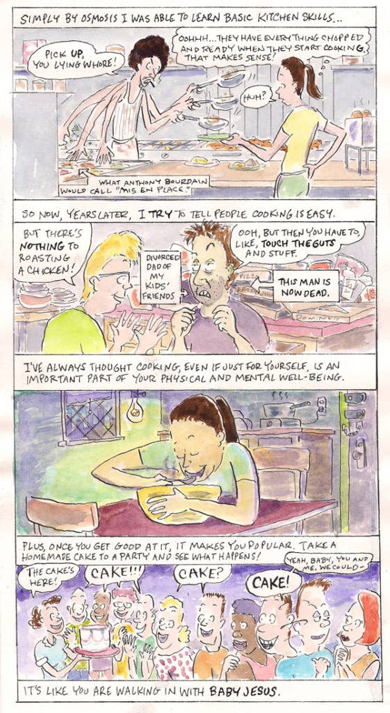 Wiener Schnitzel comic strip