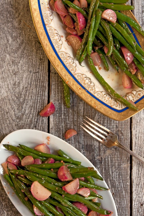 Green Bean and Radish Salad