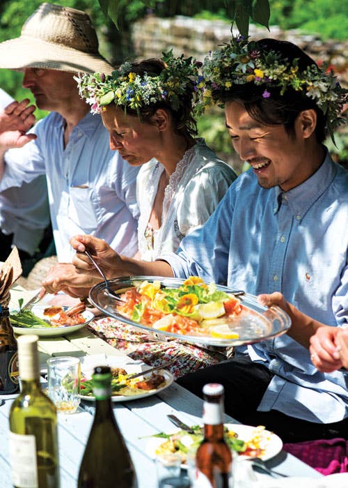 swedish midsummers dream communal dining