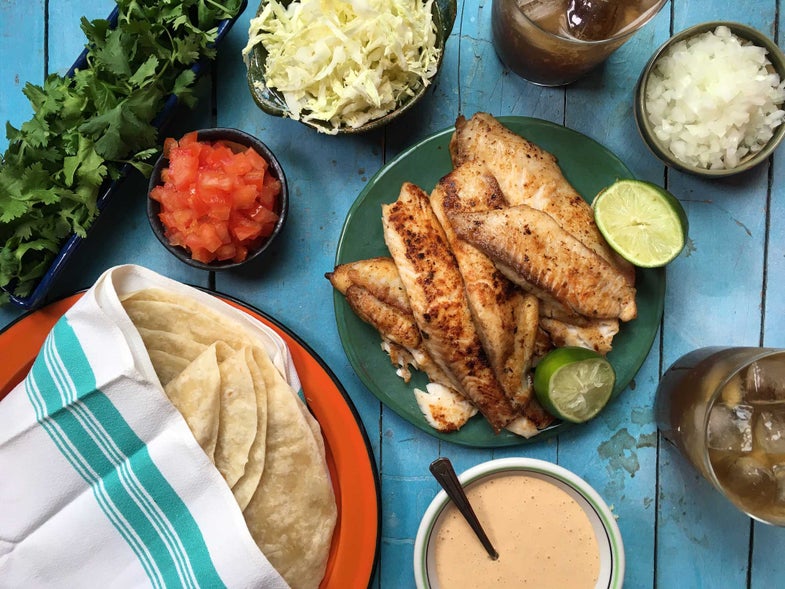 Beer-Battered Fish Tacos Recipe