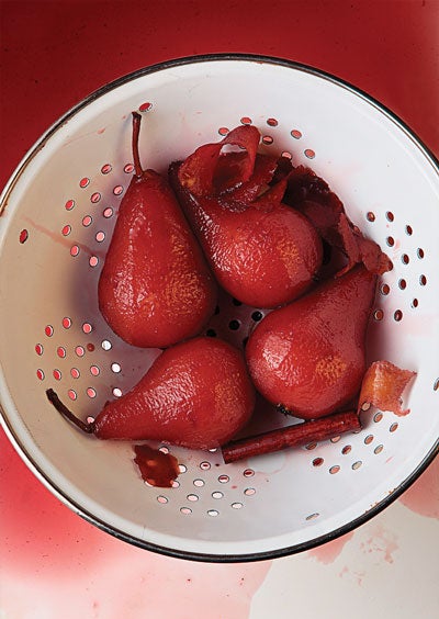 Poached Pears