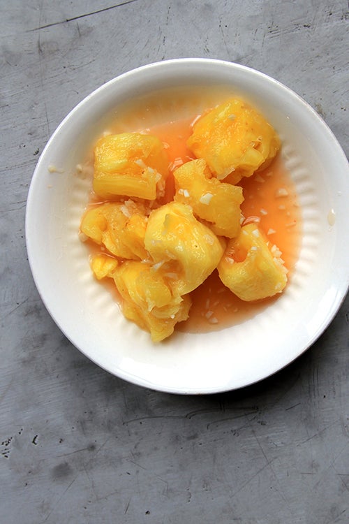 Piquant Pickled Pineapple