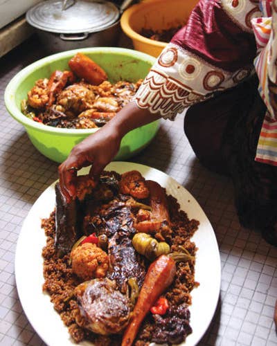 Senegalese Fish and Rice (Thiéboudienne)