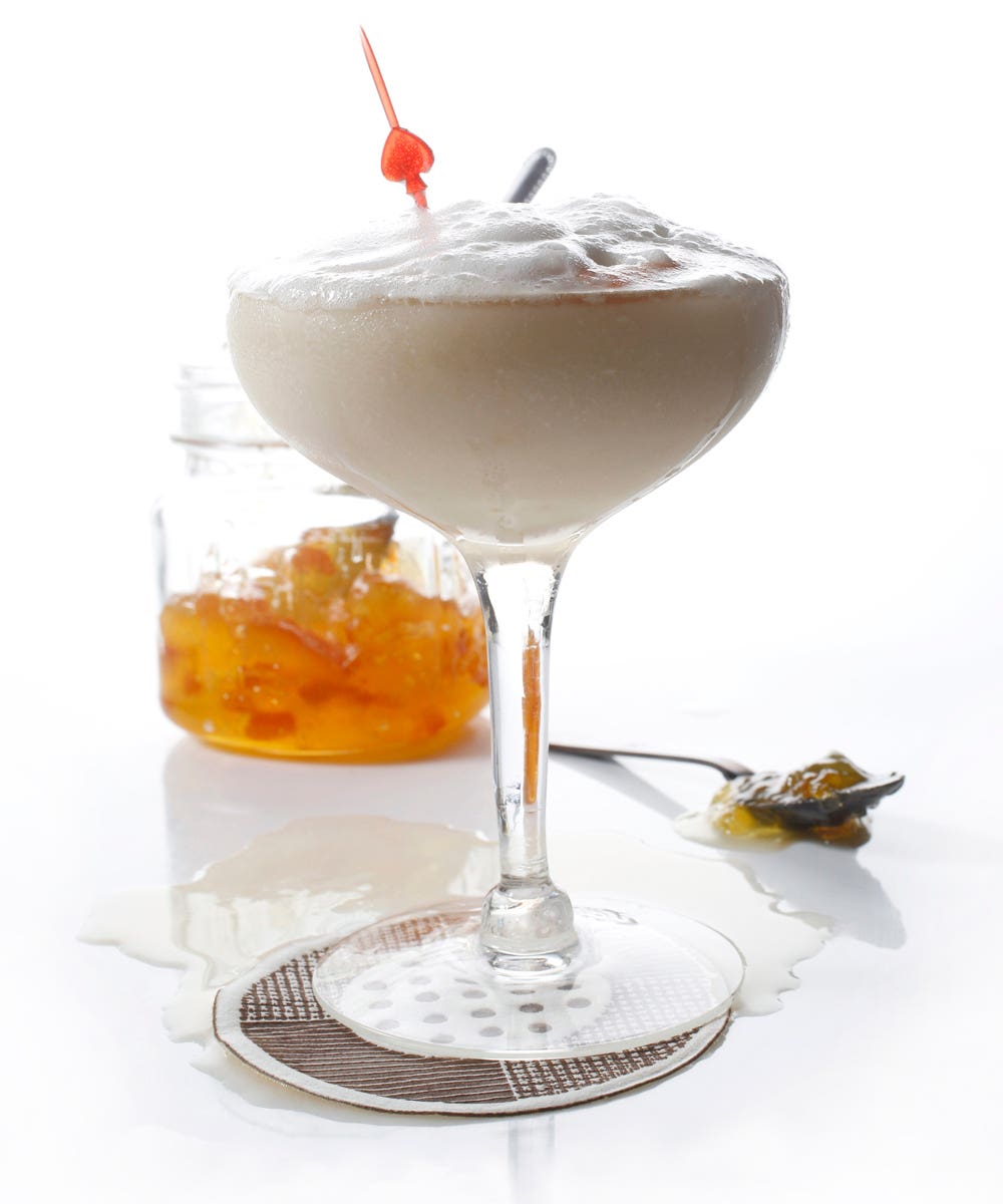 Whiskey Sour with Marmalade
