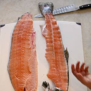 How To Filet A Salmon