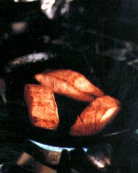 Smoking Salmon in a Wok