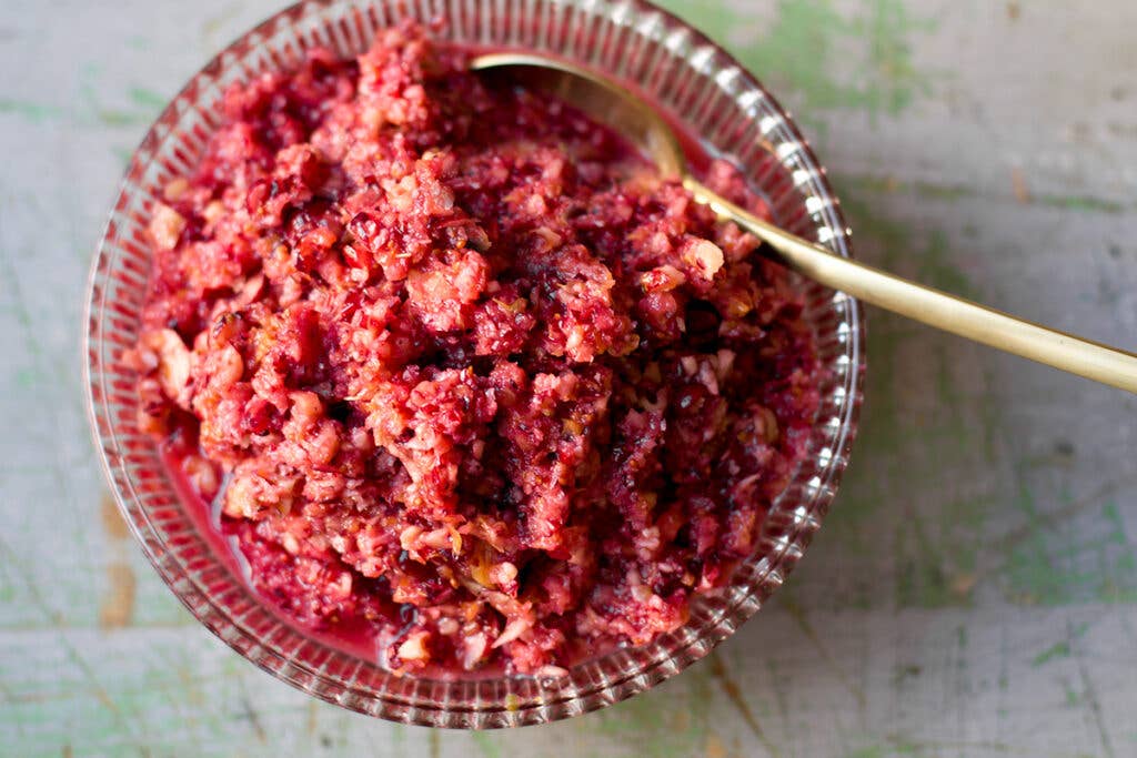 Cranberry-Walnut Relish