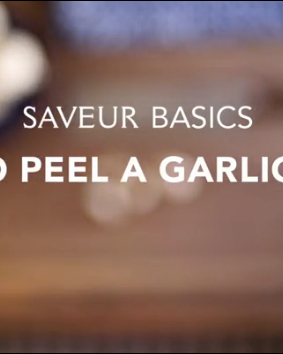 VIDEO: How to Peel a Garlic Clove
