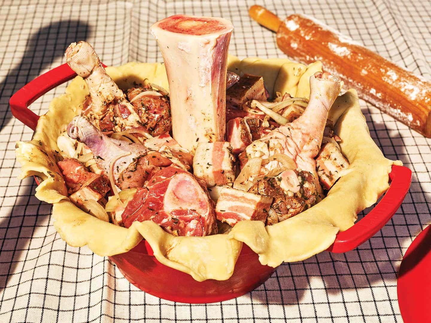 Quebecois-Style Mixed Meat Pie (Cipaille)
