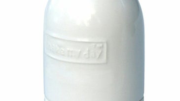 Retro Milk Bottle Creamer and Sugar Set