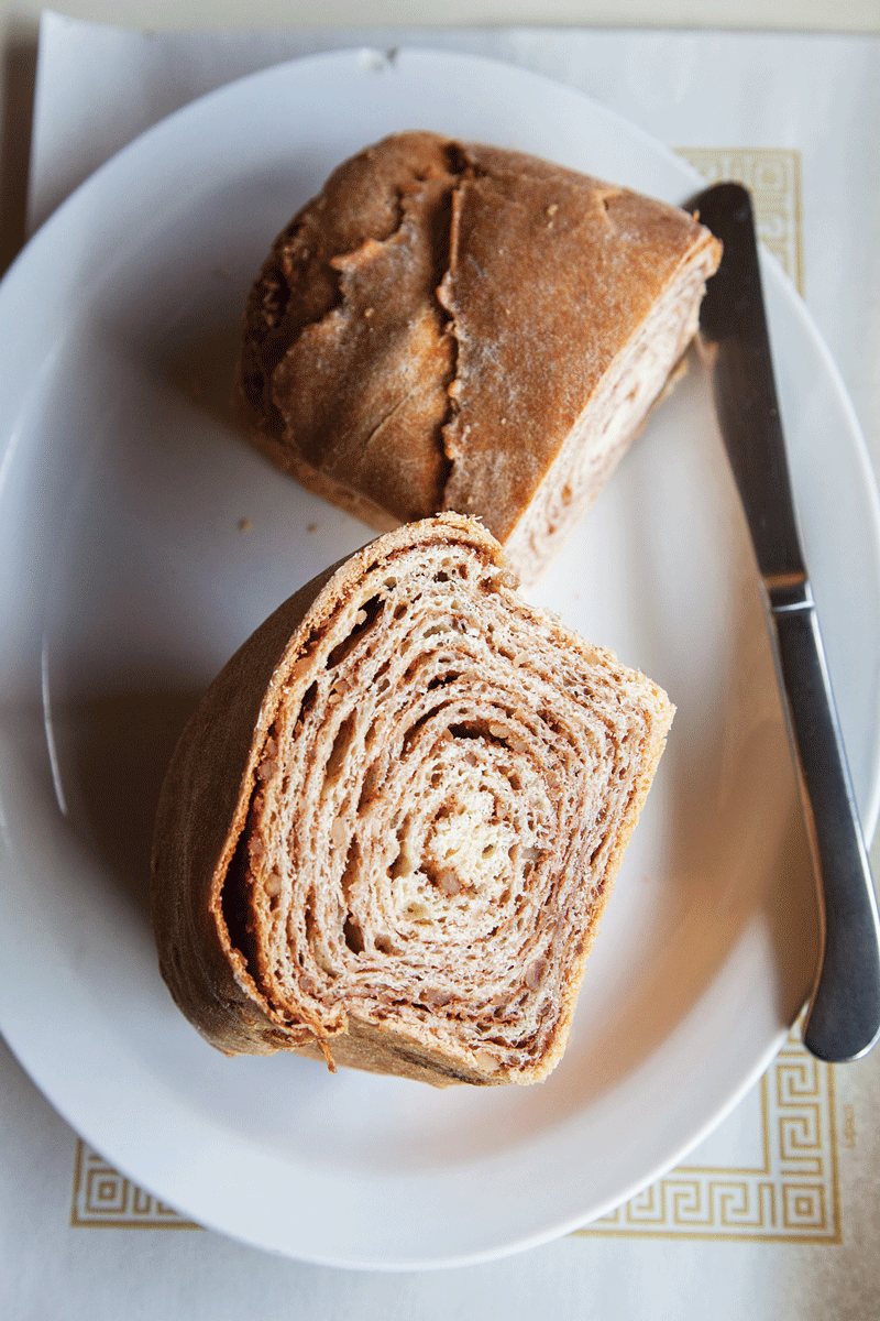 Croatian Walnut Swirl Bread Povitica