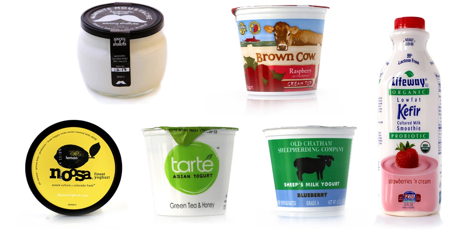 8 Flavored Yogurts Saveur