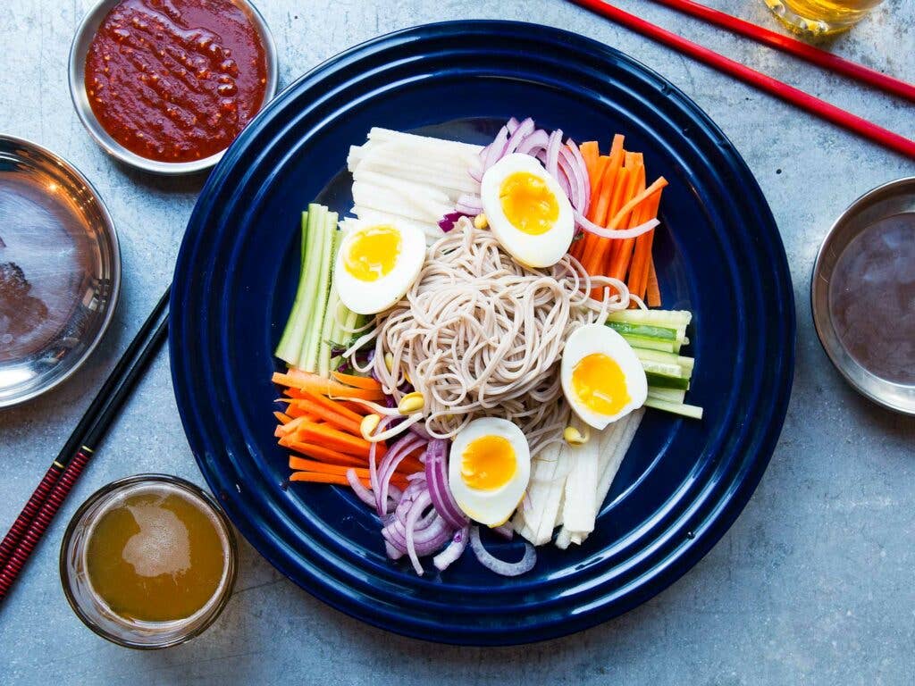 Korean Soba Salad