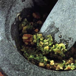 Mortar and Pesto