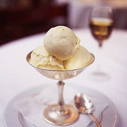 Cream Gelato with White Truffles