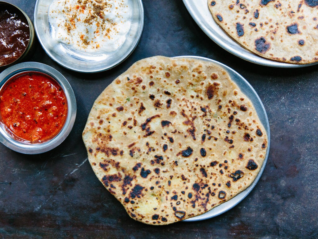 Potato paratha
