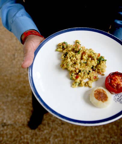 Parsi-Style Scrambled Eggs