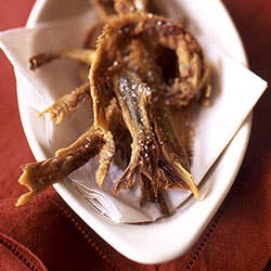 Deep-Fried Anchovy Spines