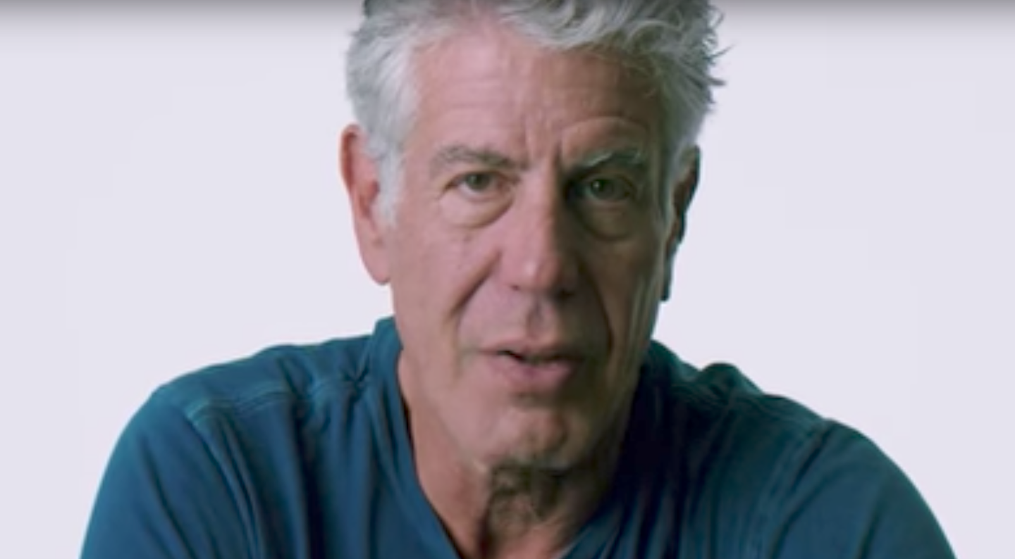 Let Anthony Bourdain Teach You How to Fight Food Waste