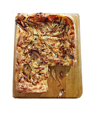 Onion and Bacon Tart