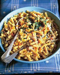 Pasta with Carrots, Risotto-Style