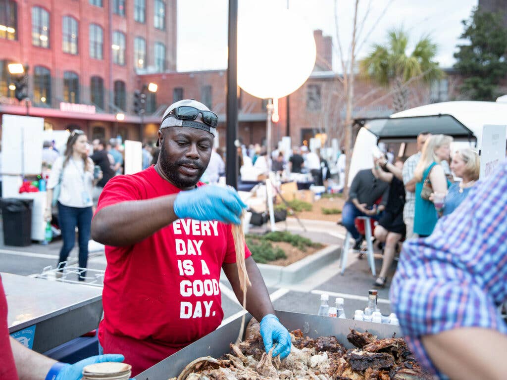 BBQ master Rodney Scott