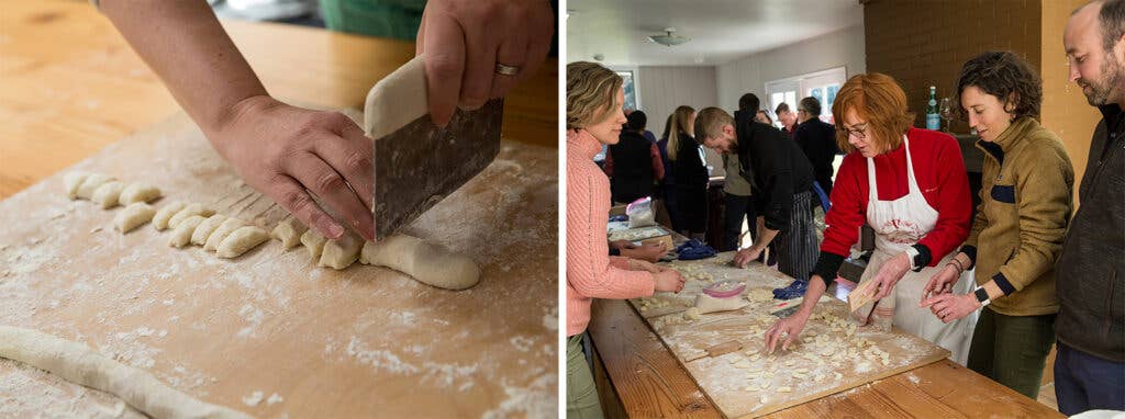 Chef Cathy Whims' gnocchi class