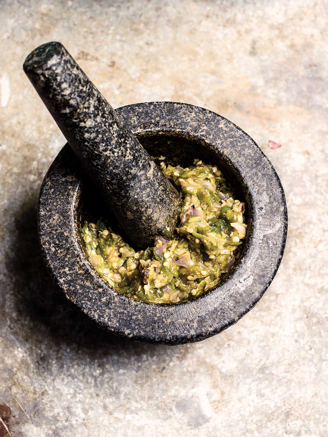 Grilled-Chile Dip with Shallots and Garlic (Nam Phrik Num)