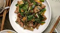 Homestyle Stir-Fried Pork with Garlic Chives (Xiao Chao Rou)-image