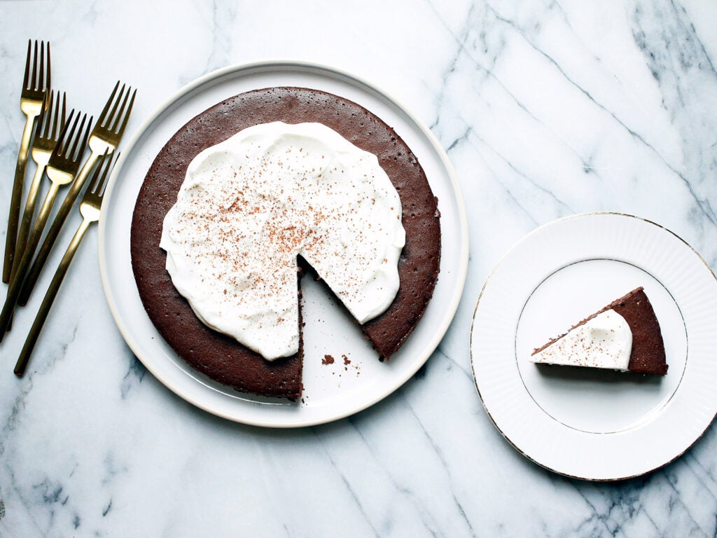 The Best Flourless Chocolate Cake