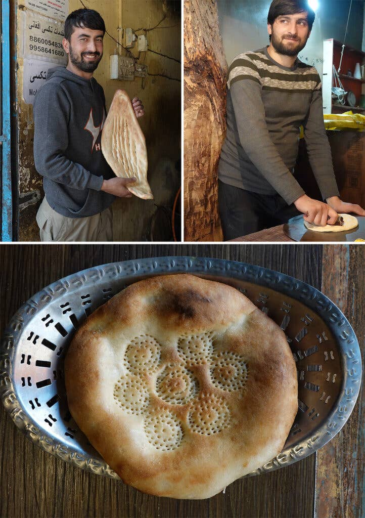 Breadmakers and imprinted naan