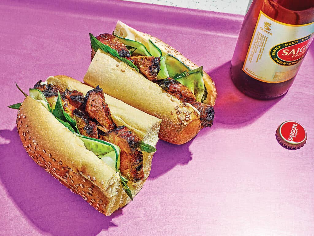 Chinese Barbecued Pork Banh Mi