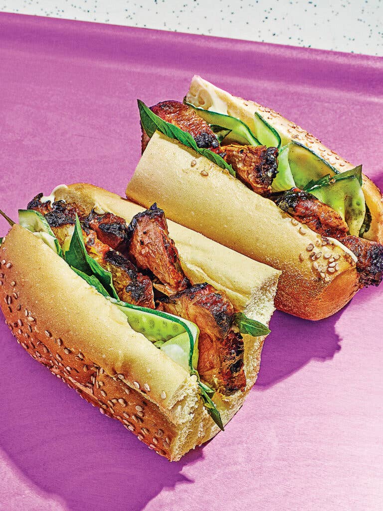 Chinese Barbecued Pork Banh Mi