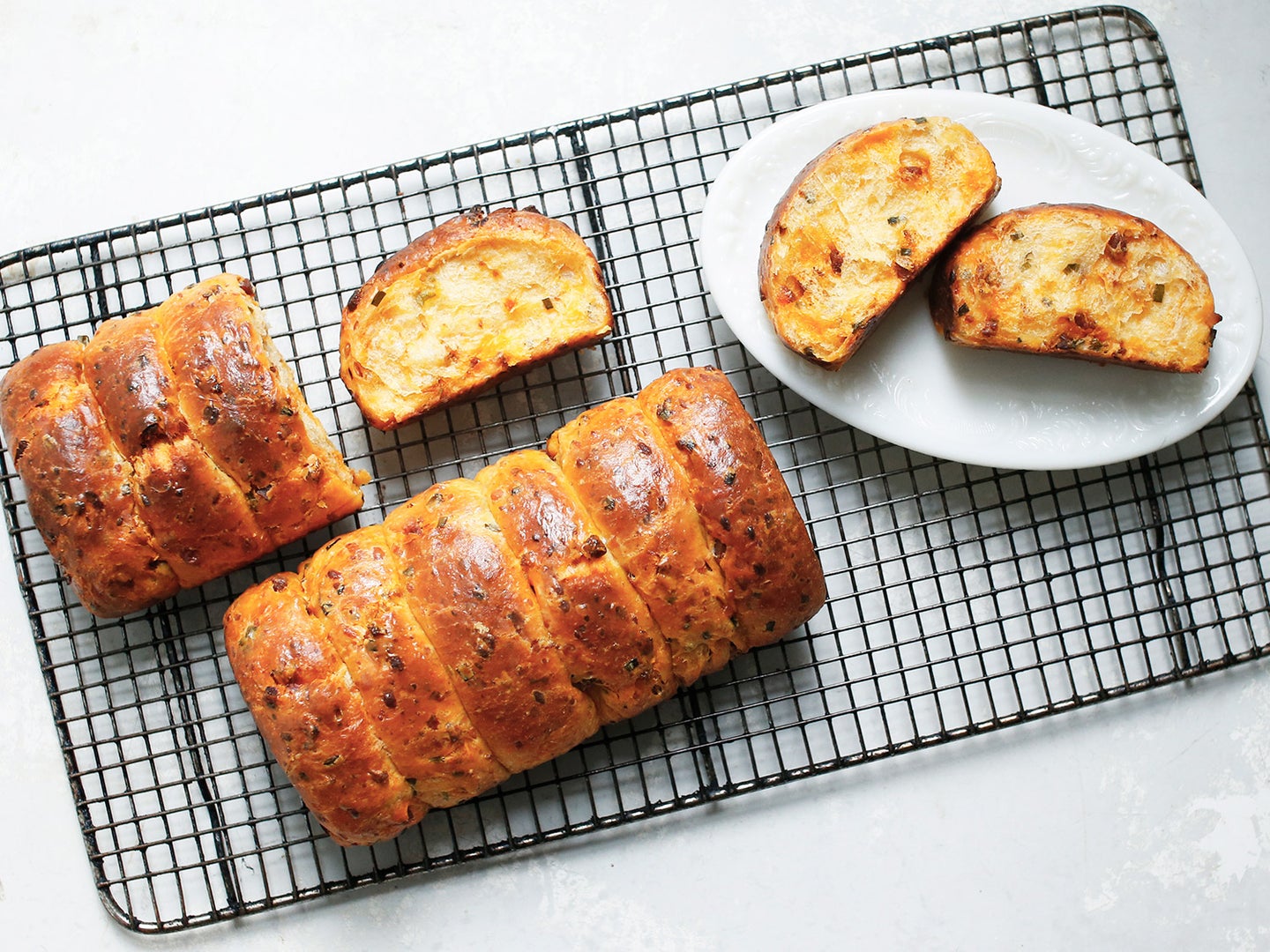 brioche pull apart bread